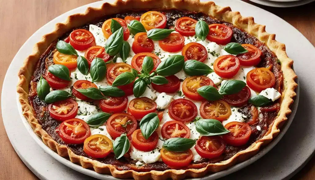 Tarta-de-tomate-y-queso-de-cabra