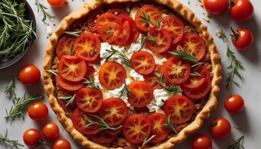Tarta-de-tomate-y-queso-de-cabra