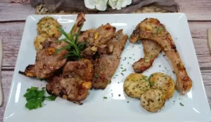 chuletas-de-cordero-a-la-miel-en-freidora-de-aire