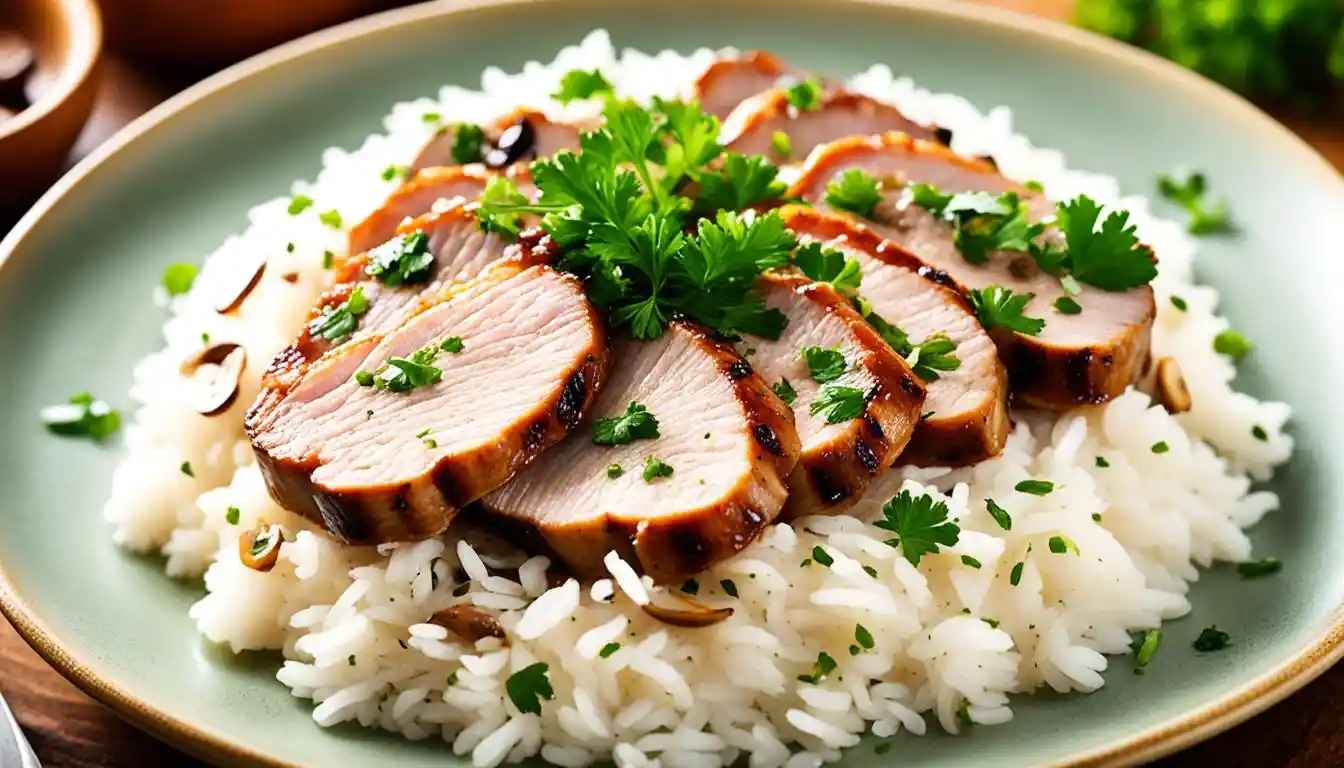 arroz-con-solomillo-de-cerdo